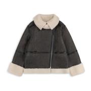 Horizon Shearling Jack Axel Arigato , Gray , Dames