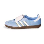 Samba LT Leren Sneaker Adidas Originals , Blue , Heren