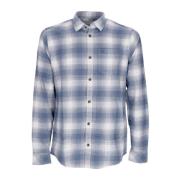 Blauw Langarm Knoopshirt Carhartt Wip , Blue , Heren