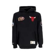 Chicago Bulls NBA Hometown Fleece Hoodie Mitchell & Ness , Black , Her...