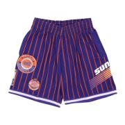 Phoenix Suns NBA Hometown Mesh Shorts Mitchell & Ness , Purple , Heren