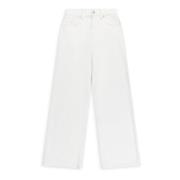 Clara Wide-Leg Jeans Axel Arigato , White , Dames