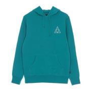 Tropisch Groene Hoodie met Kangoeroezak HUF , Blue , Heren