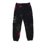 Tie Dye Fur Pant Black Bear Iuter , Black , Heren