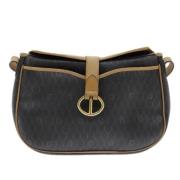 Pre-owned Leather dior-bags Dior Vintage , Black , Dames