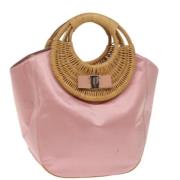 Pre-owned Fabric handbags Salvatore Ferragamo Pre-owned , Pink , Dames