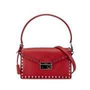 Pre-owned Leather prada-bags Prada Vintage , Red , Dames