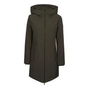 Warme Winter Parka Jas Woolrich , Green , Dames