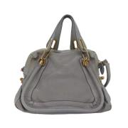 Pre-owned Leather handbags Chloé Pre-owned , Gray , Dames