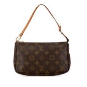 Pre-owned Canvas louis-vuitton-bags Louis Vuitton Vintage , Brown , Da...