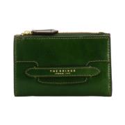 Groene Accessoires Portemonnee Elegant Compact The Bridge , Green , Da...