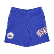 NBA Game Day Shorts French Terry Mitchell & Ness , Blue , Heren