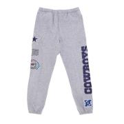 Dallas Mavericks Fleece Trainingsbroek Mitchell & Ness , Gray , Heren