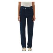 Kansas Indigo Denim Broek Alohas , Blue , Dames