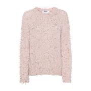 Roze Gebreide Kleding voor Vrouwen Aw24 Msgm , Pink , Dames