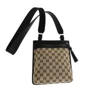 Pre-owned Canvas gucci-bags Gucci Vintage , Brown , Dames