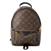 Pre-owned Canvas backpacks Louis Vuitton Vintage , Brown , Dames