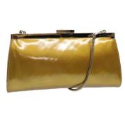 Pre-owned Leather gucci-bags Gucci Vintage , Yellow , Dames