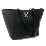 Pre-owned Leather louis-vuitton-bags Louis Vuitton Vintage , Black , D...