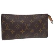 Pre-owned Canvas pouches Louis Vuitton Vintage , Brown , Dames