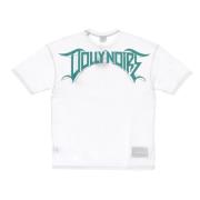 3D Lettering Oversize Tee Wit Dolly Noire , White , Heren