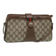 Pre-owned Leather gucci-bags Gucci Vintage , Beige , Dames