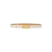 Gouden gesp damesriem Elisabetta Franchi , Yellow , Dames