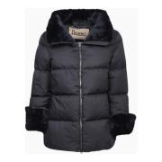 Zwarte Donsjas Urban Winterstijl Herno , Black , Dames