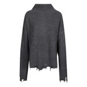 Comfortabele Turtle Neck Sweater Hinnominate , Gray , Dames