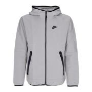 Tech Geweven Windbreaker Hoodie Jas Nike , Gray , Heren