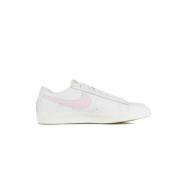 Witte Leren Lage Sneakers Nike , White , Heren