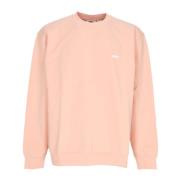 Lichtgewicht Crewneck Sweatshirt Bold Box Fit Obey , Pink , Heren