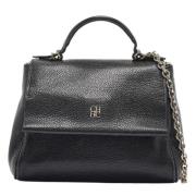 Pre-owned Leather handbags Carolina Herrera Pre-owned , Black , Dames