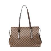 Pre-owned Canvas louis-vuitton-bags Louis Vuitton Vintage , Brown , Da...