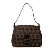 Pre-owned Canvas fendi-bags Fendi Vintage , Brown , Dames