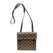 Pre-owned Canvas louis-vuitton-bags Louis Vuitton Vintage , Brown , Da...