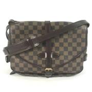 Pre-owned Fabric louis-vuitton-bags Louis Vuitton Vintage , Brown , Da...