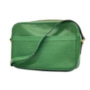 Pre-owned Fabric louis-vuitton-bags Louis Vuitton Vintage , Green , Da...