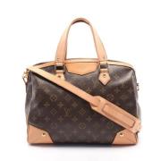 Pre-owned Leather louis-vuitton-bags Louis Vuitton Vintage , Brown , D...