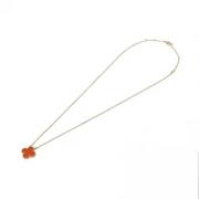 Pre-owned Yellow Gold necklaces Van Cleef & Arpels Pre-owned , Red , D...