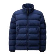 Hooded Jas met Lens C.p. Company , Blue , Heren