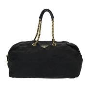 Pre-owned Fabric travel-bags Prada Vintage , Black , Dames