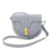 Pre-owned Leather celine-bags Celine Vintage , Blue , Dames