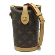 Pre-owned Canvas louis-vuitton-bags Louis Vuitton Vintage , Brown , Da...