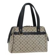 Pre-owned Canvas handbags Louis Vuitton Vintage , Blue , Dames