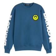 Alien Logo Mouw Sweatshirt Barrow , Blue , Heren