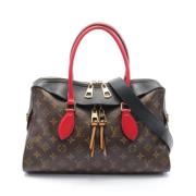 Pre-owned Leather louis-vuitton-bags Louis Vuitton Vintage , Black , D...