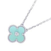 Pre-owned White Gold necklaces Van Cleef & Arpels Pre-owned , Gray , D...