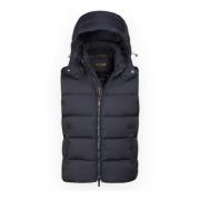 Blauw Vuurwerk Gilet Moorer , Blue , Heren