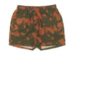 Army Green Tie-Dye Zwembroek Gallo , Multicolor , Heren